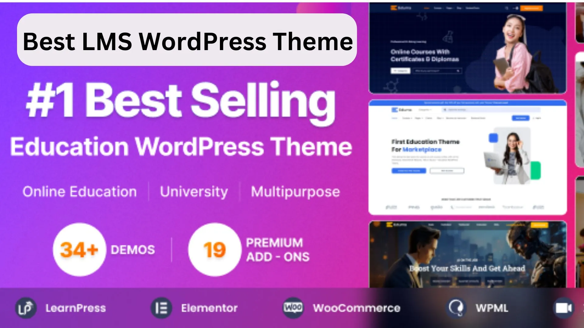 Best LMS WordPress Themes for 2024 Boost Your Online Learning Platform