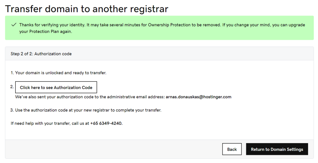 How to Transfer Domain from GoDaddy to Hostinger in 2025